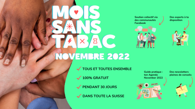 TPMD accompagne le mois sans tabac
